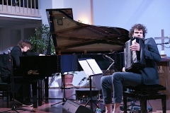 Konzert Michael Wollny und Vincent Peirani in Allensbach