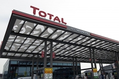 Total-Tankstelle eröffnet am 26. Oktober 2015