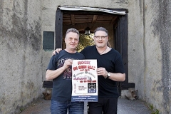 Die 'Rock in den Mai'-Veranstalter: Wolfgang Sensz und Oliver M